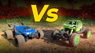 45kmh  IX Mad Racing 4x4 Vs Mirana Duster 4x4🔥  Remote Control Toys  Udham Patti [upl. by Ojeitak]