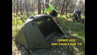 Equipment Check Denali Kakadu II Hiking Tent [upl. by Misti800]