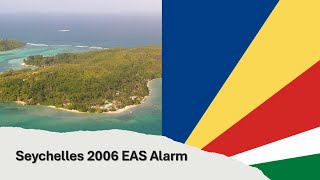 EAS Alarm YouTube  Seychelles 2006 EAS Alarm Hurricane [upl. by Sairahcaz]