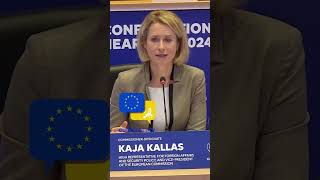 The EU miracle EU unity in a world on fire Kaja Kallas makes top diplomat pitch [upl. by Sevart352]