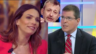 VITTORIA BALDINO ATTACCA CAPEZZONE E DELMASTRO SCIVOLONE IN DIRETTA TV [upl. by Oirotciv]