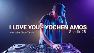 I LOVE YOU  YOCHEN AMOS  CHA CHA DISCO TANAH  SPADIX 28 REMIX [upl. by Ettennal191]