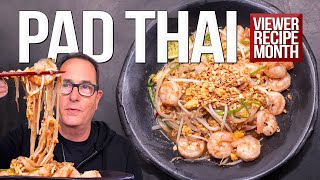 CHEATER RECIPE FOR INSANELY EASY PAD THAI NOODLES AT HOME  SAM THE COOKING GUY [upl. by Miguelita]