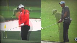 Tiger Woods amp Rory McIlroy  Chipping Technique [upl. by Bryon871]