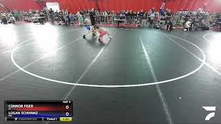 113 Lbs 3rd Place Match  Connor Fiser IA Vs Logan Schwanz MN 613e [upl. by Yusuk]