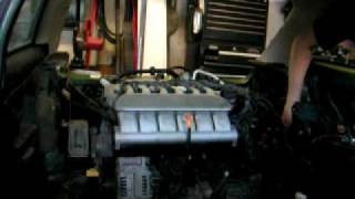 24V VR6 Mid Engine Scirocco  First Startup [upl. by Leslie]