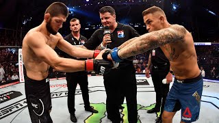 Abu Dhabi Flashback UFC 242  Khabib vs Poirier [upl. by Shiroma24]