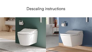 Instructions for descaling WASHLET RW and SW [upl. by Angell]