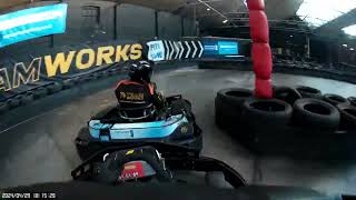 go karting at teamworks Letchworth 29th april 20243 [upl. by Olivann292]