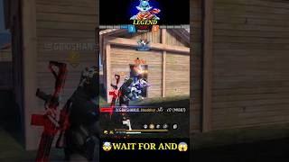 1 vs 1 situation white 444 free fire short video [upl. by Kristofer146]