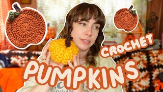 CROCHET PUMPKINS for my friend Lili [upl. by Otir]