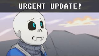 GLITCHTALE EPISODE 7 quotANIMOSITYquot  URGENT UPDATE  please watch ♥ [upl. by Dola]