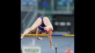 female pole vault super super slow Shorts [upl. by Dias]