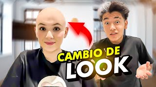 CAMBIO DE LOOK EXTREMO  ASI REACCIONAN [upl. by Ettennat]