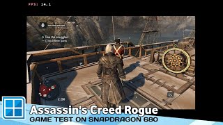 Winlator 61  ASSASSINS CREED ROGUE  Snapdragon 680 [upl. by Akirehc]