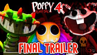 Poppy Playtime Chapter 4  The TIME of the FINAL TRAILER STARTS NOW 😃 SOMETHING BIG COMING SOON [upl. by Armil]