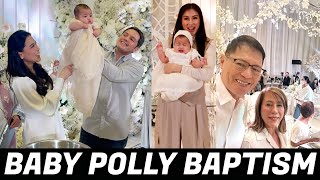 BINYAG NG ANAK NI TONI GONZAGA AT PAUL SORIANO BABY POLLY CHRISTENING BAPTISM [upl. by Adamis]