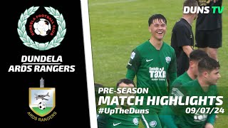 PreSeason Highlights  Dundela Vs Ards Rangers  9th July 2024 [upl. by Fadas226]