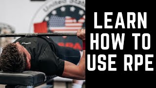 How To Get Started Using RPE In Your Powerlifting Training  StepByStep Guide [upl. by Sato]