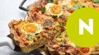 MENTESfinom  Húsvéti quiche recept  Nosalty [upl. by Madge]