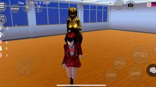 Rina Tamaki Chased by the Ghost of the Sakura School Simulator [upl. by Sivie927]