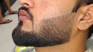 Beard🔥Styles For Men Talented Barber Beard Cut Style Hair And Beard [upl. by Nylatsyrk184]