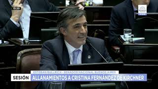 SENADOR ESTEBAN BULLRICH  SESIÓN 22 0818 [upl. by Dorthea]