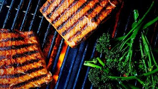 Perfectly GRILLED SALMON Every Time  Amazing Salmon Rub and Recipe [upl. by Nerrag]