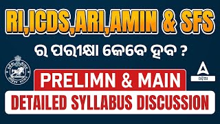 RI syllabus 2024  RI AMIN Syllabus 2024  Complete Syllabus [upl. by Clerk994]