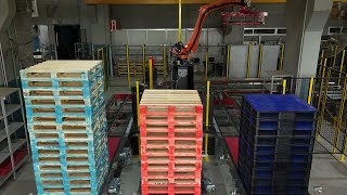 Pallet sorting and inspection [upl. by Duhl]