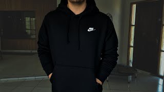 Blusão Nike Sportswear Club Fleece Unissex Tamanho G Preto [upl. by Harrie]