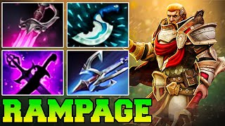 Rampage  22 Kills Omni  OmniKnight Dota 2 Safelane Carry 735 Meta With 22 Kils Guide Gameplay [upl. by Atiuqahs]