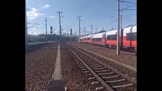 Sankt Pölten Hauptbahnhof kurz vor 1440 am 1110 2024 [upl. by Thacker]