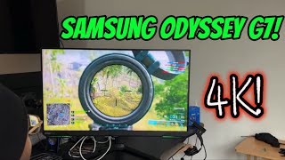 Samsung Odyssey G7 4K 32inch GamingConsole Review 🚨 samsungodyssey [upl. by Analrahc]