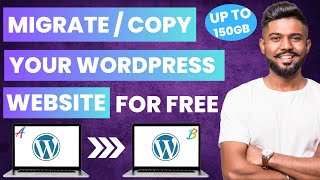 How to Migrate Wordpress website from one Hosting to another 😍  Updraftplus migrate website 🤩 [upl. by Ahsircal]