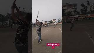 Hard hitter🏏tiddi yadavcricket ytshorts viralshorts battingmasterclass [upl. by Story69]