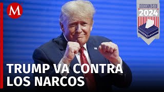 Trump amenaza a los cárteles de drogas mexicanos [upl. by Kussell]