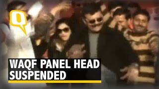 Waqf Panel Chairman Caught Dancing with Women Dancers Suspended [upl. by Annauqal]