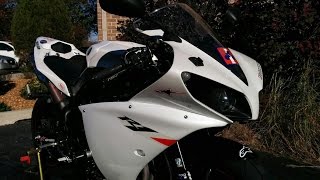 Yamaha YZFR1 Review  Opinia i Ocena Motocykla Yamaha R1 RN22 i Nowe Modyfikacje [upl. by Nonnaihr]