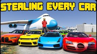 TREYTEN Steals Cars with Different Vehicles in GTA 5 RP [upl. by Clymer]