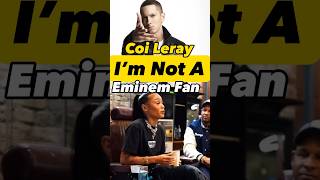 Coi Leray  Benzino’s Daughter Speaks On Eminem [upl. by Ailemak15]