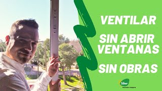 ADIOS HUMEDADES 💧 FUERA VIRUS 🦠 ventilación 🔁 descentralizada SIBER salud y confort SIN OBRAS 👷‍♂️ [upl. by Otho]