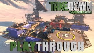 Takedown Red Sabre PC Radar Base Playthrough [upl. by Nraa]