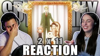 BECKY HAD US IN STITCHES 🤣 SPY x FAMILY 2x11 REACTION [upl. by Ahcilef]