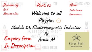 Module 21 Part 2 Inductance and Generators on chapter 21 electromagnetic induction class 12 [upl. by Pack67]