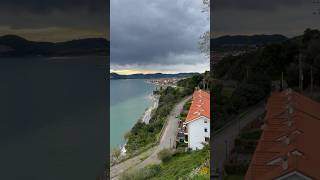 Atardecer mirador🌅 playa Santoña Cantabria relaxing atardecer travel explore nature beach [upl. by Tamberg]