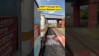 WAP7 through the DankuniBalanagar Curve [upl. by Iover]