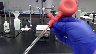 Chem 161 Volumetric Analysis Lab Video 3 Unknown Acid Titration [upl. by Ardnuat]