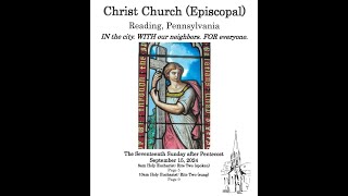 Christ Church Reading  Sunday Sept 15th [upl. by Ieluuk]