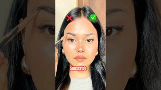 Eyebrow tutorial try this✅⁉️ makeuphacks beautyhacks eyebrows eyebrow [upl. by Nessa968]